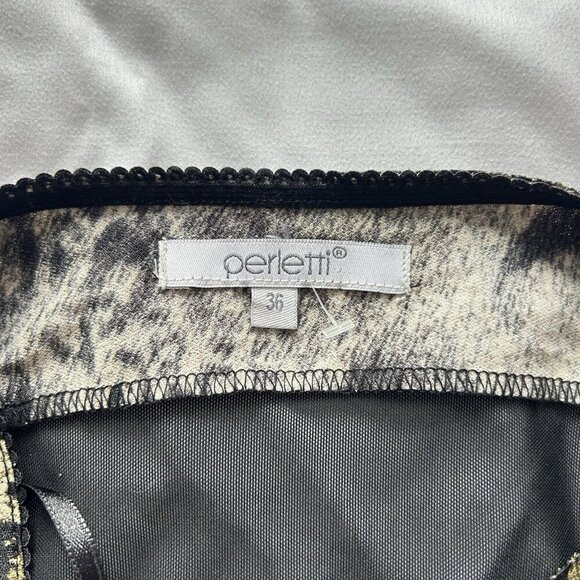 Vintage 90s Y2K Cheetah Sequins Maxi Dress Womens 36 Fairy Whimsical Coquette - Picture 7 of 9